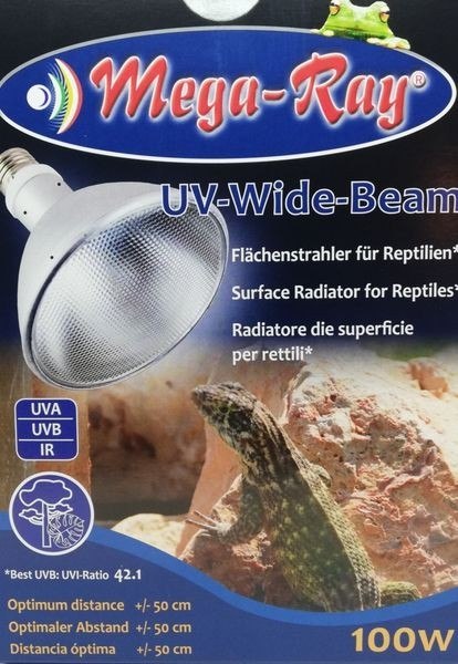Metahalogen 100W WIDE BEAM MEGA RAY > Mega Ray